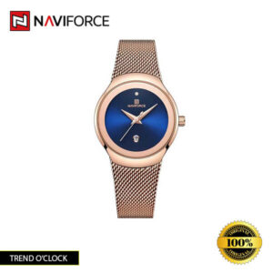 Naviforce-5004 watch available in four stylish color variants.