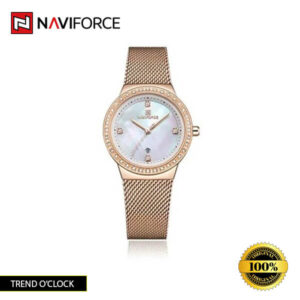 Naviforce-5005 watch available in four stylish color variants.